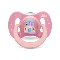 Chupeta Funny Brilha no Escuro Disney 6m+ Rosa Lillo