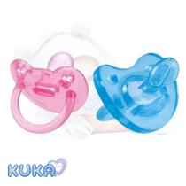 Chupeta Kuka 100% Silicone Ortodôntica para bebê - Nº2