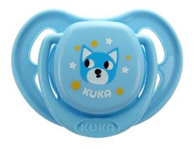 Chupeta Kuka Bico De Silicone Azul Fase 1 Chupeta Kuka Bico De Silicone Azul Fase 1