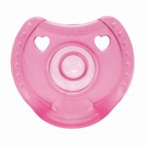 Chupeta Kuka Bico Redondo de Silicone - 0-6M Rosa 2903