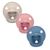 Chupeta Kuka Bico Redondo Recém Nascido Tam 2 +6 meses Azul Rosa Bege Chupeta Kuka Bico Redondo Recém Nascido Tam 2 +6 meses Azul Rosa Bege