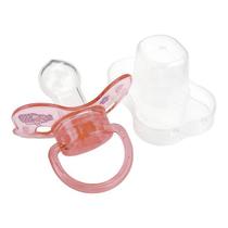 Chupeta Kuka Bico Silicone N2 Rosa