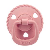 Chupeta Kuka Classic Tamanho 1 Bico Redondo Rosa