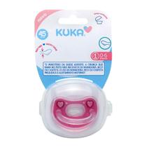 CHUPETA KUKA ELEGANCE PREMIUM ROSA - Tamanho 1 (0 a 6 meses) - Livre de BPA