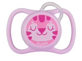 Chupeta Kuka Fresh Universal Macio +6 meses Rosa
