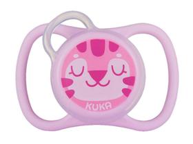 Chupeta Kuka Fresh Universal Macio +6 Meses Rosa