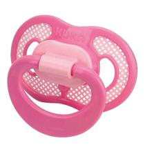 Chupeta Kuka Ortodôntico Fase1 Ventilada Rosa 2537