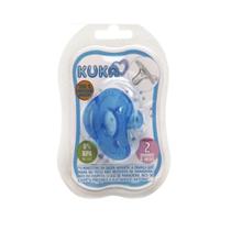 Chupeta Kuka Soft Comfort 0 A 6 Meses Azul Com 1 Unidade