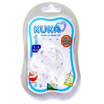 Chupeta Kuka Soft Ortodontica Transparente Tam.1 Ref.2700 - Ideal para Bebês Chupeta Kuka Soft Ortodontica Transparente Tam.1 Ref.2700 - Ideal para Bebês