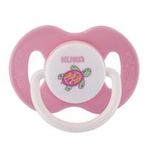 Chupeta Kuka Universal Silicone - 0-6m Rosa 2367