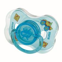 Chupeta Kuka Universal Silicone - 6m+ Azul C/Capa 2281