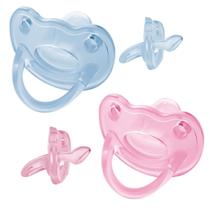 Chupeta Lillo 100% Silicone Ortodôntica para Bebê +6 meses Soft Divertida com Alça Bico Anatômico Macio e Flexível