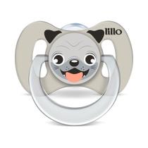 Chupeta Lillo Funny Animais Cachorro Silicone Tamanho 2