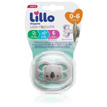 Chupeta Lillo Little Friends Simetrica Silicone Tamanho 1 Neutra Chupeta Lillo Little Friends Simetrica Silicone Tamanho 1 Neutra