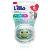Chupeta Lillo Little Friends Simétrica Silicone Tamanho 2 Azul Chupeta Lillo Little Friends Simétrica Silicone Tamanho 2 Azul