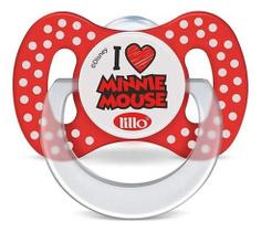 Chupeta Lillo Minnie Disney Bico Silicone - 0-6m Funny