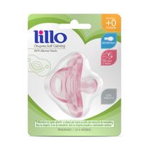 Chupeta Lillo Soft Calming 100% Silicone T1 Rosa Atacado