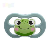 Chupeta Little Friends Glow Simétrica 6+ Bico de Silicone Lillo Neutra Rosa