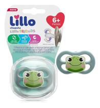 Chupeta Little Friends Sapo Bico de Silicone 6m+ Lillo Chupeta Little Friends Sapo Bico de Silicone 6m+ Lillo
