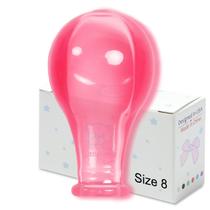Chupeta Littleforbig Tamanho 8 Extra Grande Rosa em Silicone