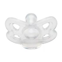 Chupeta Lolly 100% Silicone Rt1 Transparente