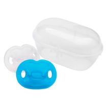 Chupeta Lolly 100% Silicone Tamanho 2 +6 Meses Boy Cores Sortidas 2 Unidades