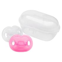 Chupeta Lolly 100% Silicone Tamanho 2 +6 Meses Girls Cores Sortidas 2 Unidades