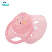 Chupeta Lolly Baby Oceano Silicone Ortodôntico N1 Rosa