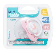 Chupeta Lolly Baby Zoo Bona Silicone Ortodôntico N1 Rosa