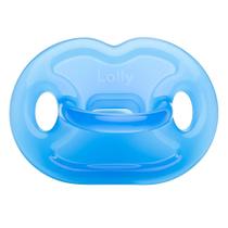 Chupeta Lolly Fase 1 100% Silicone Orto Azul