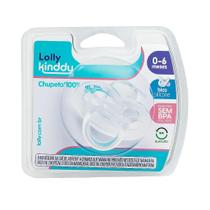 Chupeta Lolly Fase 1 100% Silicone Orto Neutra