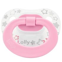 Chupeta Lolly Fase 2 Dreams Silicone Ortodôntica Rosa