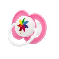 Chupeta Lolly Fase 2 Joy Silicone Ortodôntica Rosa