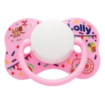 Chupeta Lolly Fase 2 Tip Borboleta Silicone Redondo