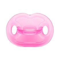 Chupeta Lolly Silicone Rosa Tamanho 2