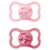 Chupeta Mam Air 16+ Meses Rosa Embalagem Dupla CH50422N Chupeta Mam Air 16+ Meses Rosa Embalagem Dupla CH50422N