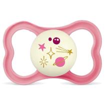 Chupeta Mam Air Night 6 Meses Rosa Nova Chupeta Mam Air Night 6 Meses Rosa Nova