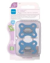 Chupeta Mam Comfort 0-2 Meses Tam. 1 Dupla Esterilizável