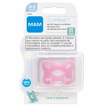 Chupeta MAM, DE 0 a 2 Meses, Comfort, Segura e Confortável, Disco Macio, Bico Extra Pequeno de Silicone Macio.