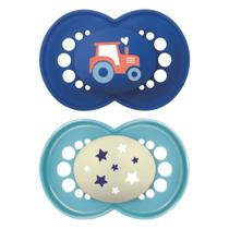 Chupeta Mam Original 16+ Meses Day & Night Brilha no Escuro CH30421 Chupeta Mam Original 16+ Meses Day & Night Brilha no Escuro CH30421