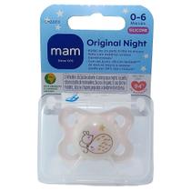 Chupeta Mam Original Night 0-6 Meses Unitaria Neutra Chupeta Mam Original Night 0-6 Meses Unitaria Neutra
