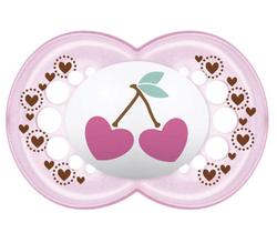 Chupeta Mam Original Night Coleção Trends 6+ meses Rosa Tamanho 2 (Diversas Estampas) Chupeta Mam Original Night Coleção Trends 6+ meses Rosa Tamanho 2 (Diversas Estampas)