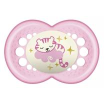 Chupeta Mam Original Night Rosa -Brilha no Escuro- 6M+ - MAM