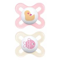 Chupeta Mam Original Start 0-2M Embalagem dupla Rosa