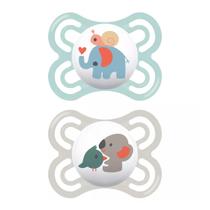 Chupeta Mam Perfect Dupla 0 a 6 meses Neutra Chupeta Mam Perfect Dupla 0 a 6 meses Neutra