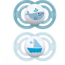 Chupeta Mam Perfect Dupla 6+ meses Menino