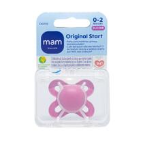 Chupeta MAM Start 0-2m Cor Rosa RN Bebê Pipo Chupeta MAM Start 0-2m Cor Rosa RN Bebê Pipo