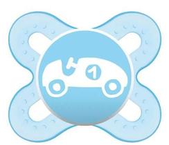 Chupeta Mam Start RN a 2 meses Azul com 1 Unidade
