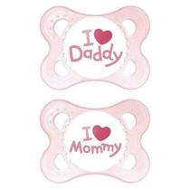 Chupeta Mom & Dad 0-6 m Embalagem Dupla Rosa MAM