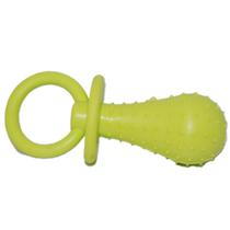 Chupeta Mordedor Brinquedo De Borracha Com Sino Som Para Dentro P/ Cachorro Cães Pets - Fluffie